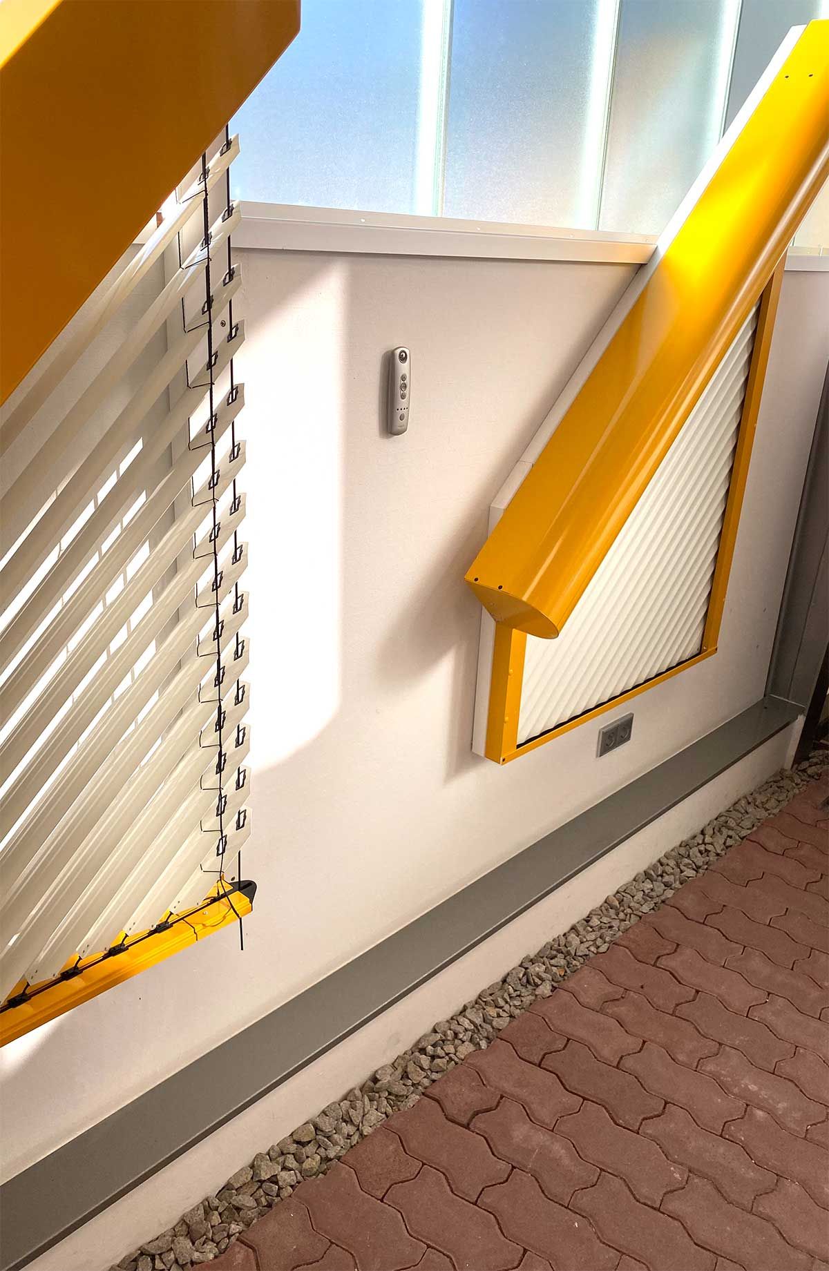 Schrägrollladen in Bruchsal